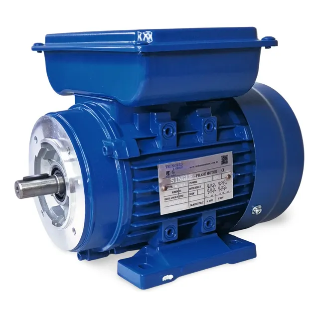 Motor Elétrico Monofásico 5cv 3.7kw 4p 112 110/220 B35t Ip55