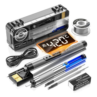Soldador Digital Usb Inalámbrico Con Temperatura Ajustable T Soldador Digital Usb Inalámbrico Con Temperatura Ajustable T