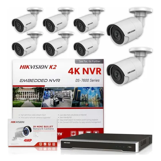 Hikvision Nvr Canal Poe Ds Ni Cdg In Nueva H. Mp Ip Para Zh