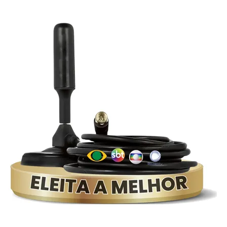 Antena Digital Hdtv 4k 30 Canais Abertos Disponíveis