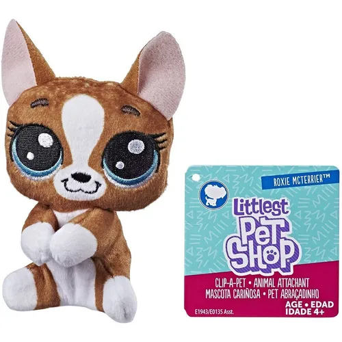 Hasbro Littlest Petshop Peluche Coleccionable Roxiemcterrier