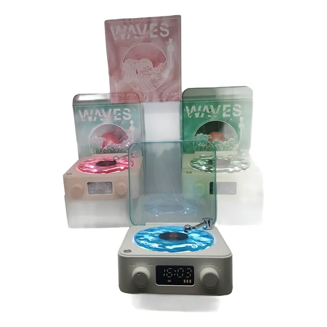 Mini Rockola -de Vinilo -bluetooth Sonido Sensorial