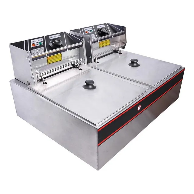 Freidora Industrial 12 Litros Yescom Commercial 5000w