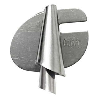 Aparelho Bainha Enrolada Caracol Dobrar Maquina Costura 6mm Aparelho Bainha Enrolada Caracol Dobrar Maquina Costura 6mm