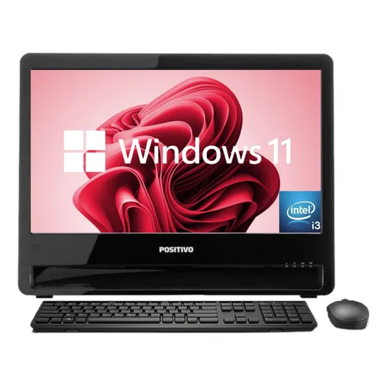 All In One Positivo U900 I3 Ram  4gb Ssd 120gb