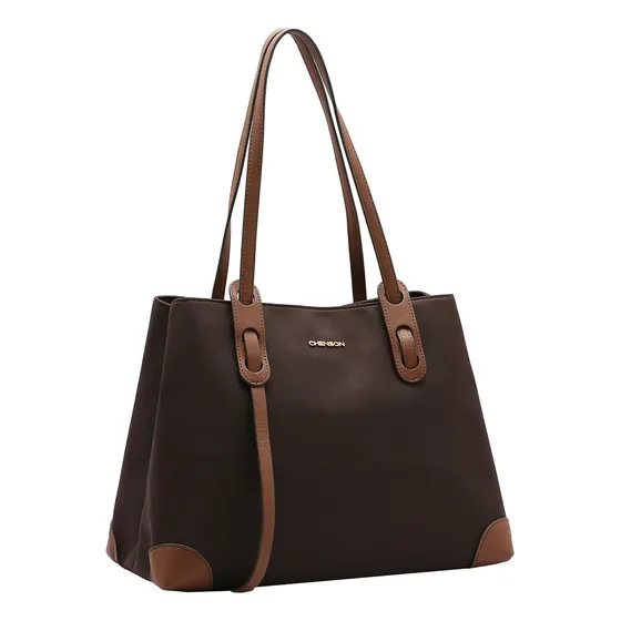 Bolsa Ombro Chenson Bolsa De Ombro-sacola Tote - Café