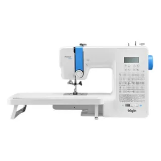 MĂĄquina De Costura Elgin Premium Plus Jx11000 200 Pontos Com Mesa Extensora Cor Branco MĂĄquina De Costura Elgin Premium Plus Jx11000 200 Pontos Com Mesa Extensora Cor Branco