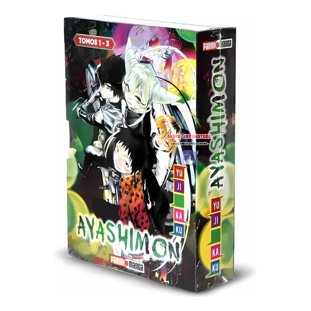 Colección Completa Manga Ayashimon Boxset Panini Dgl Games