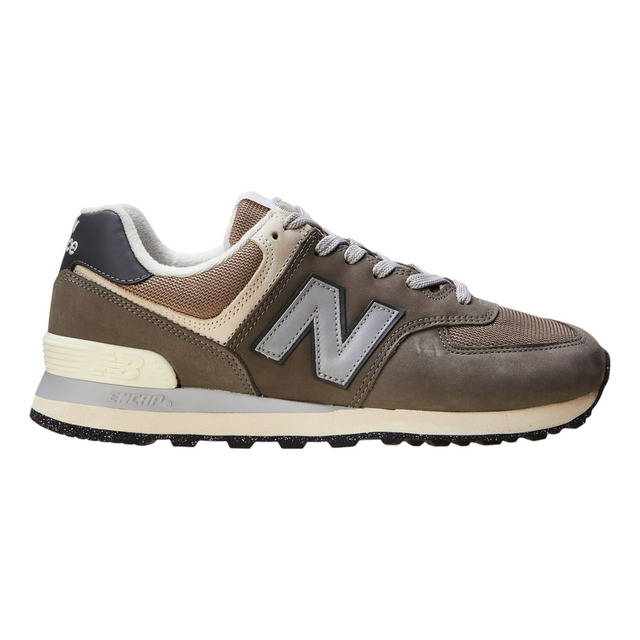 Tênis Casual Masculino 574 V2 New Balance Cinza Liso 38 Br