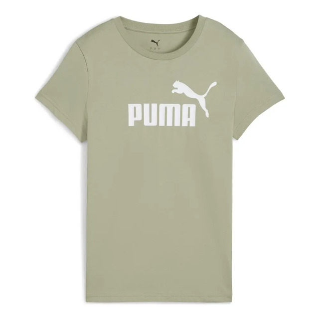Camiseta Feminina Puma Ess N. 1 Logo Tee Lux Army