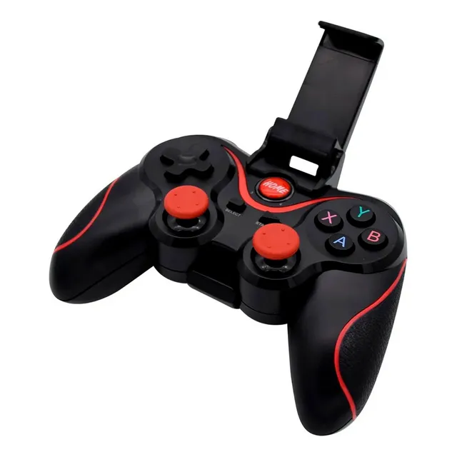 Control Recargable Bluetooth Android Soporte Para Celular
