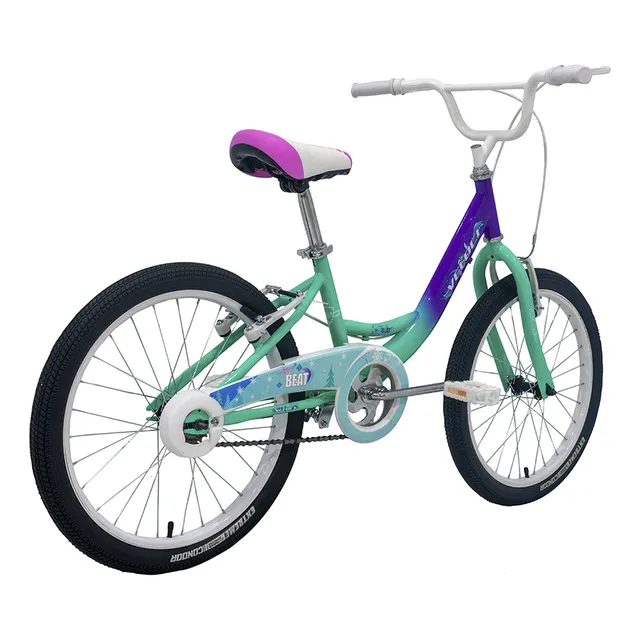 Bicicleta Veloci Heart Beat Rodada 20 Morado Color Violeta Tamaño del cuadro S