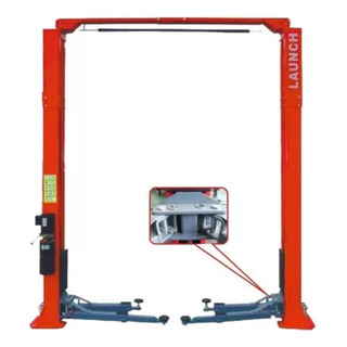 Rampa 2 Postes Travesaño Arriba Launch 4ton Tlt-240scn Rampa 2 Postes Travesaño Arriba Launch 4ton Tlt-240scn