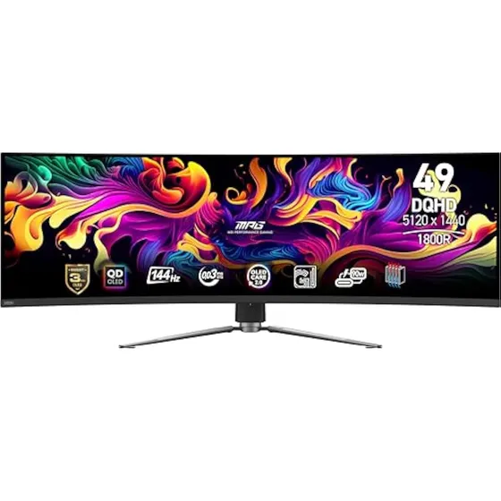 Msi Mpg 491cqp Qd-oled 49&quot; 32:9 Dqhd 144hz