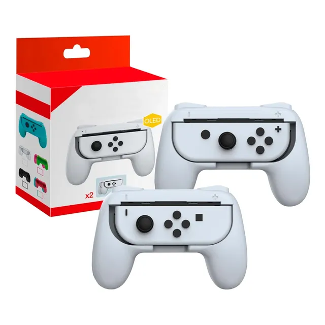 Grips Para Joy Con Nintendo Switch Oled Adaptador 1 Par