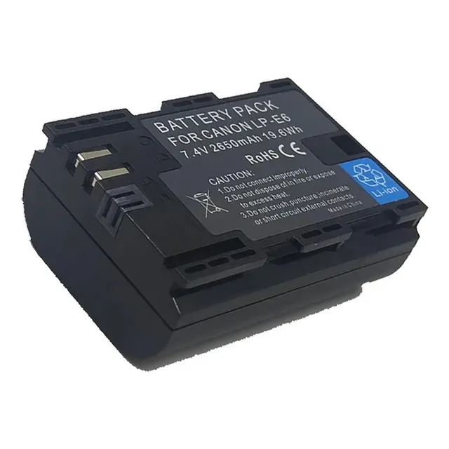 Bateria Lp E6 Canon 60d 70d 80d 90d 5d Mkii Iii Iv 6d Ii R