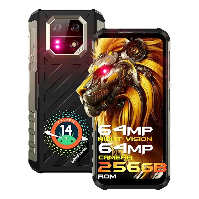 Ulefone Armor 22 Dual SIM 256 GB negro 8 GB RAM