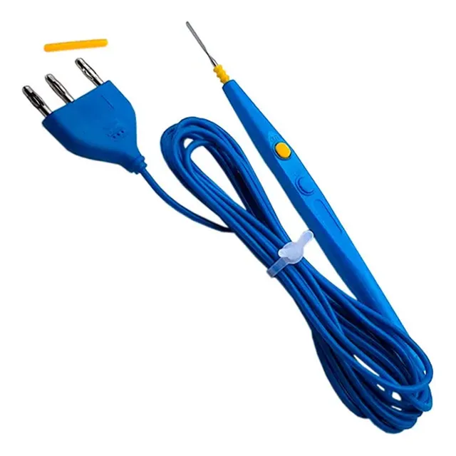 Caneta Para Bisturi Elétrico Estéril Ponta Aço Inox Baisheng