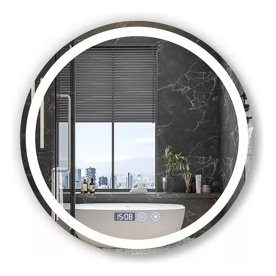 Artmu® Espejos Inteligente Decorativos Modernos Con Luz Led 60 Cm X 60 Cm Rectangular 110v/220v Touch Antivaho 3 Modos