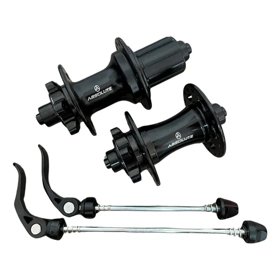Cubo Dianteiro E Traseiro Absolute Bike Prime 32f Rolamento
