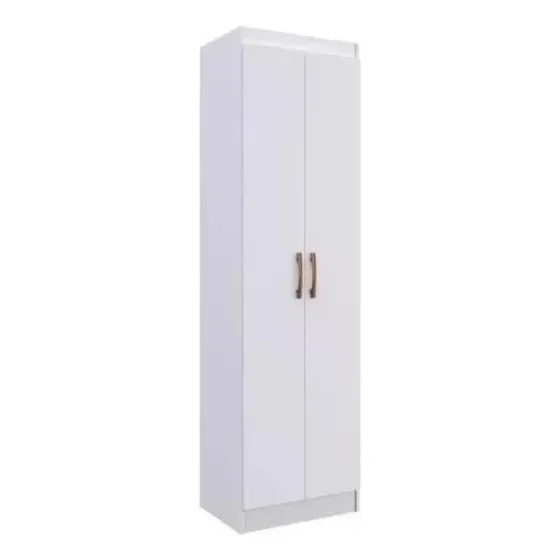 Armario Ropero Placard Multiuso 2 Puertas Cocina Baño Color Blanco Mundo Muebles