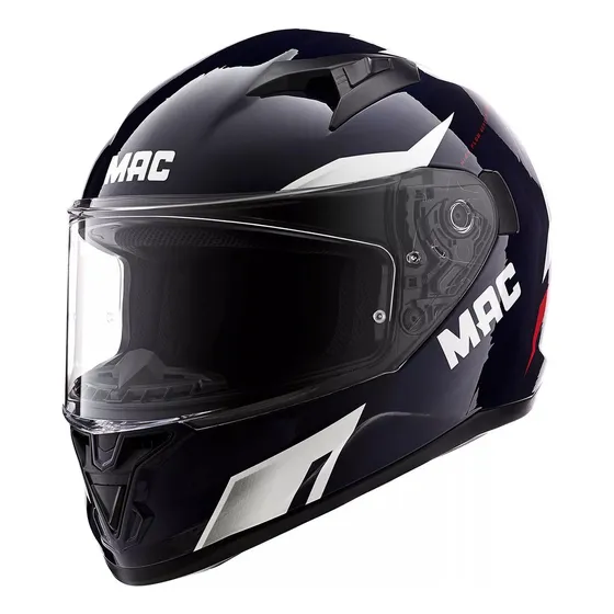 Casco Integral Mac Speed Ff825 Joy Visor Simple - Fas Motos