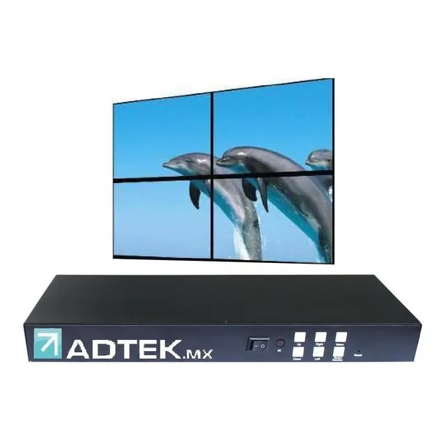 Controlador Videowall 2x2 Entrada 4k Uhd Salida 4x Full-hd