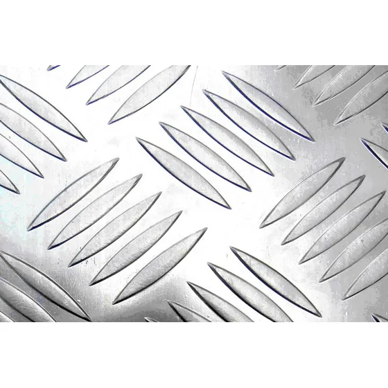 Plancha Aluminio Diamantado 1x3 Metros 1.3mm Espesor