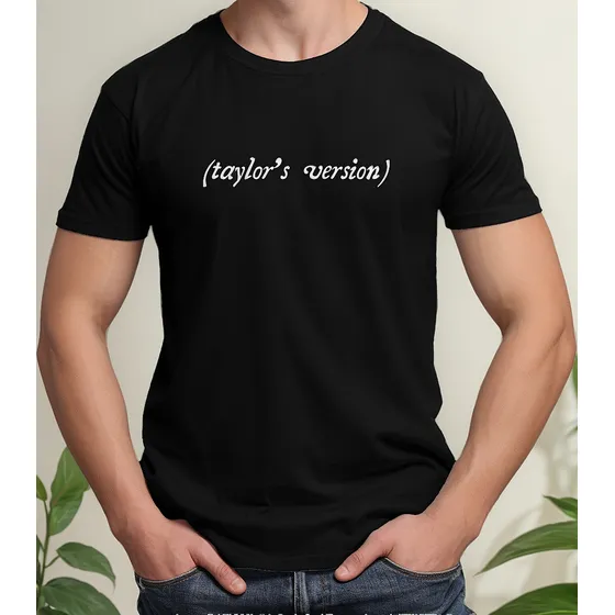 Camiseta Camisa Taylor Swift Taylors Version 100% Algodão
