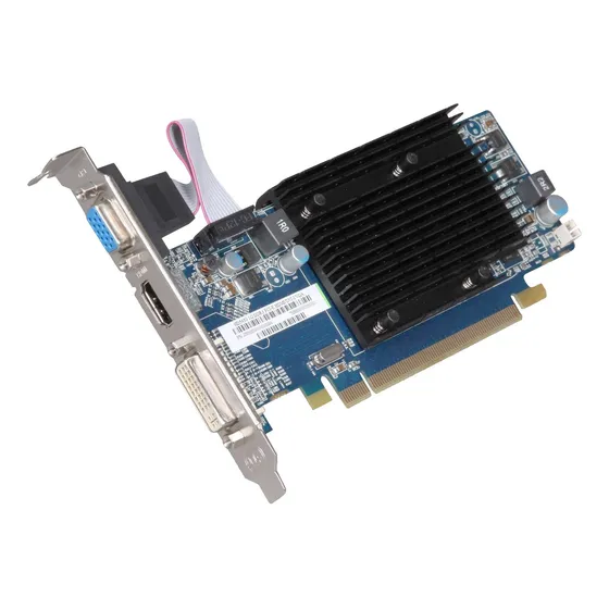 Placa De Vídeo Hdmi Dvi Vga 1gb Gddr3 Amd Radeon Hd5450
