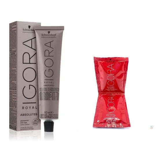 Tinte Igora Royal Absolutes Permanente - mL a $498