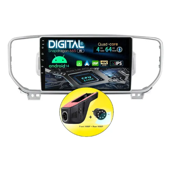 Radio Pantalla Android Kia Sportage Europa