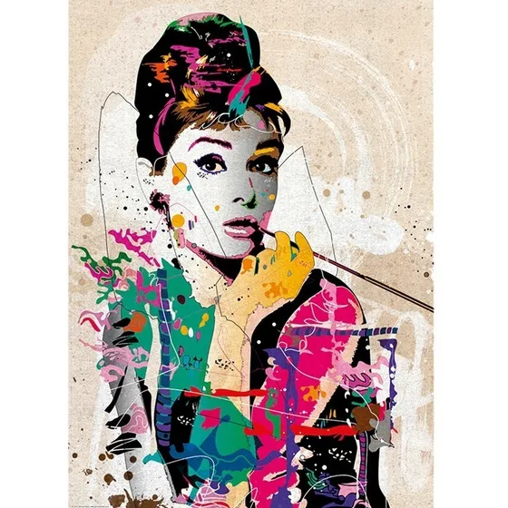 Rompecabezas Heye 1000 People Marilyn Monroe, Audrey Y Mas