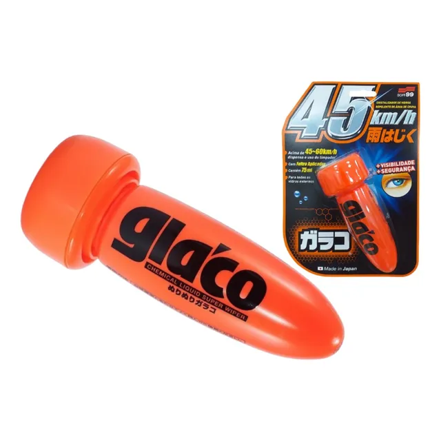 Cristalizador De Vidros Repelente De Água Glaco 75ml Soft99