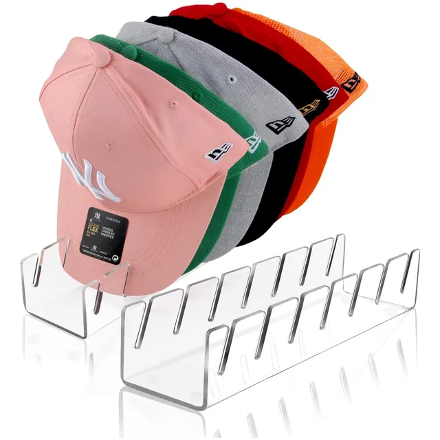Estante Para Gorras De Béisbol, 2 Piezas, Para 14 Gorras