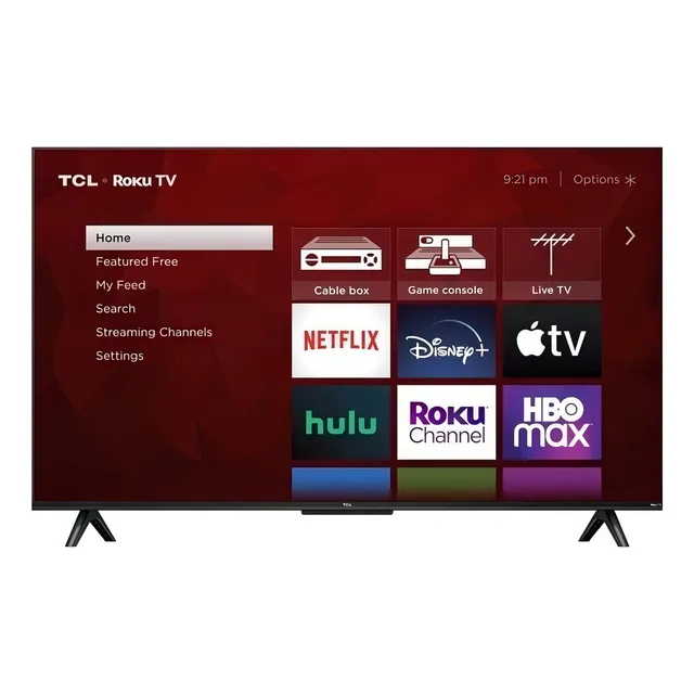Smart TV de 55" TCL Series 4 55S451 con pantalla LED 4K