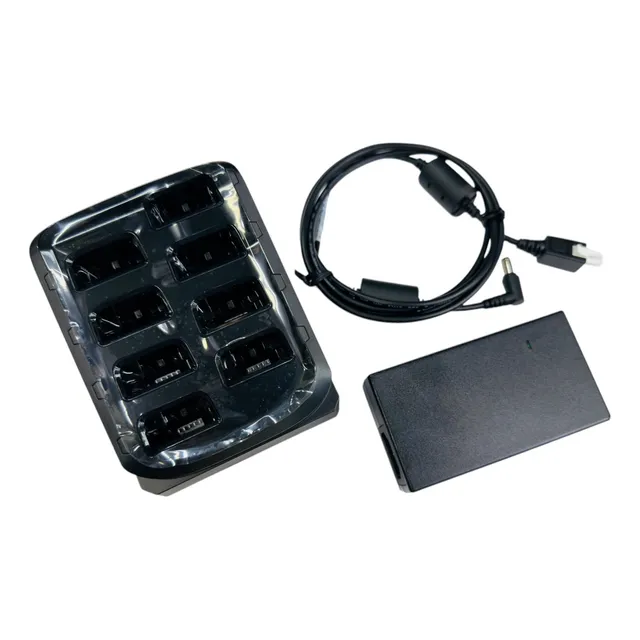 Cargador De Corriente Multiple Para Baterias Zebra Rs5100