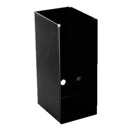 Caja De Fijación Interior Sin Agujero Lateral 2x6 Pulgadas