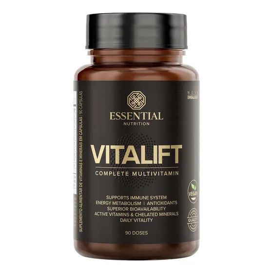 Vitalift - Polivitamínico - Essential Nutrition - 90 Caps
