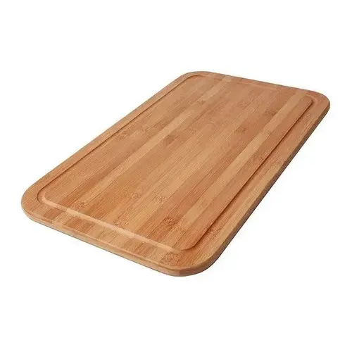 Tabua Para Cozinha Corte Legumes E Carne Bambu 50x30 Grande