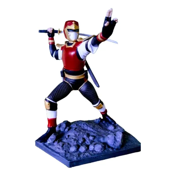 Boneco Ninja Jiraiya Action Figure 3d Resina Colecionáveis