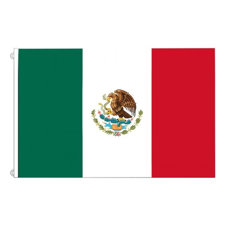 Bandera De Mexico Oficial 90 X 150 Cm Bandera De Mexico Oficial 90 X 150 Cm