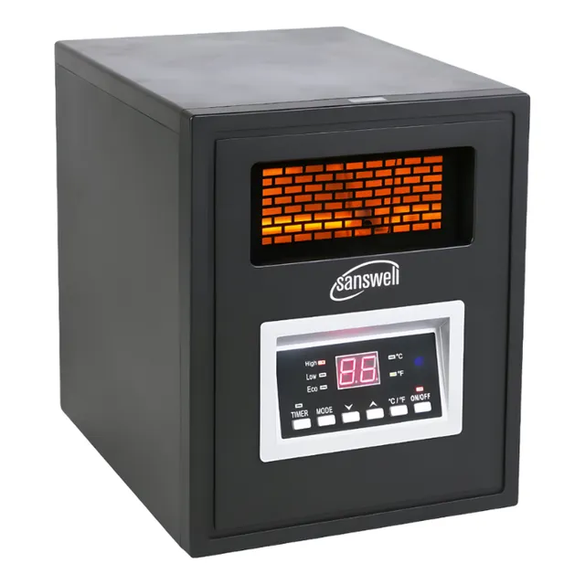 Calefactor Eléctrico Infrarrojo Sanswell Snw1500p