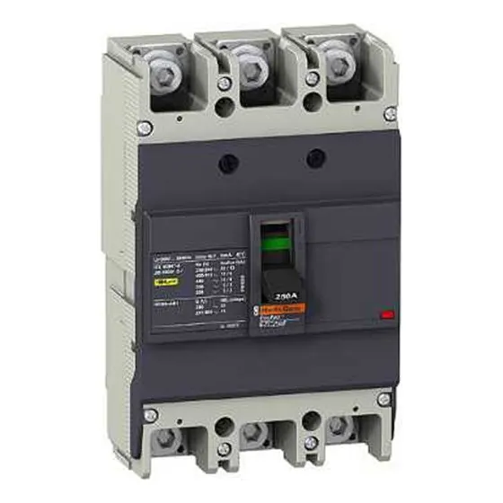 Interruptor Automatico Mold. 3p 175a En 18ka Ref Ezc250f3175