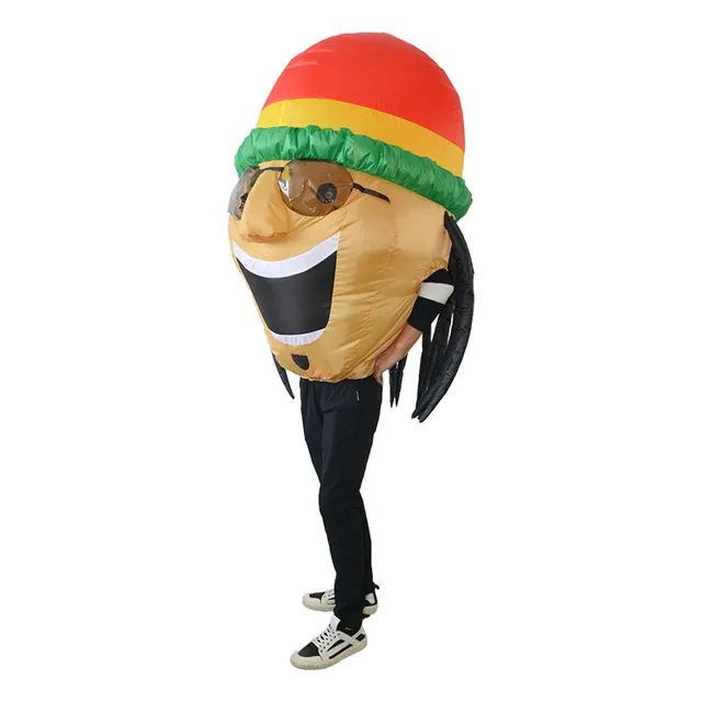 Disfraz Inflable De Rasta Adulto