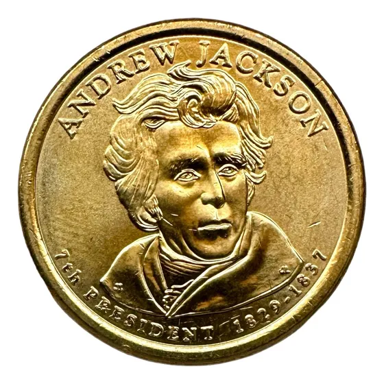 Estados Unidos - 1 Dolar - Año 2008 D - Km #428 - Jackson