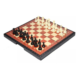 Mini Ajedrez Magnético Plegable 19cmx 19cm Mini Ajedrez Magnético Plegable 19cmx 19cm
