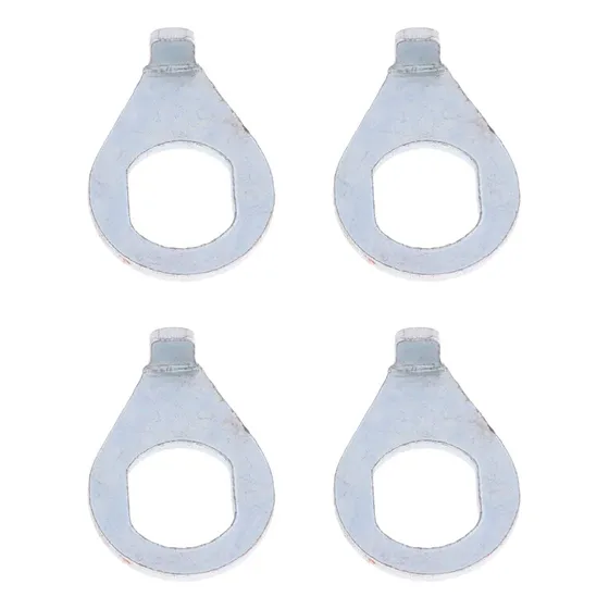 Kit 4 Arruelas Segurança Cubo Serve Caloi Cross Bmx E Outros