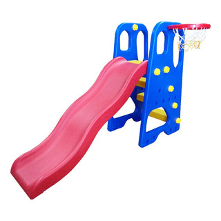 Escorregador Infantil 4 Degraus Plástico Playground Cesta Basquete Bola Importway Bw-053 Colorido Escorregador Infantil 4 Degraus Plástico Playground Cesta Basquete Bola Importway Bw-053 Colorido