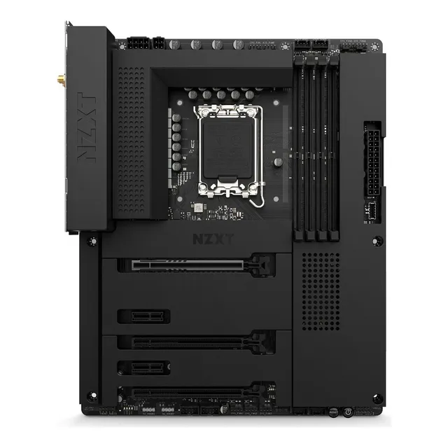 Placa madre Nzxt N7 Z790 negra Ddr5 Atx Wi-Fi Lga1700